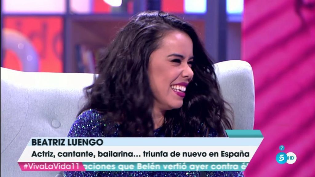 Beatriz Luengo, sobre su vídeo viral: "Mi padre dijo que no lo subiera, que salía fea"