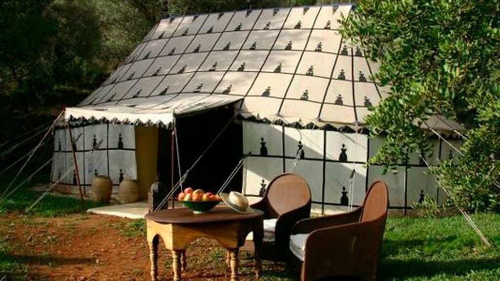 La Jaima del Refugio Marnes, en Alicante