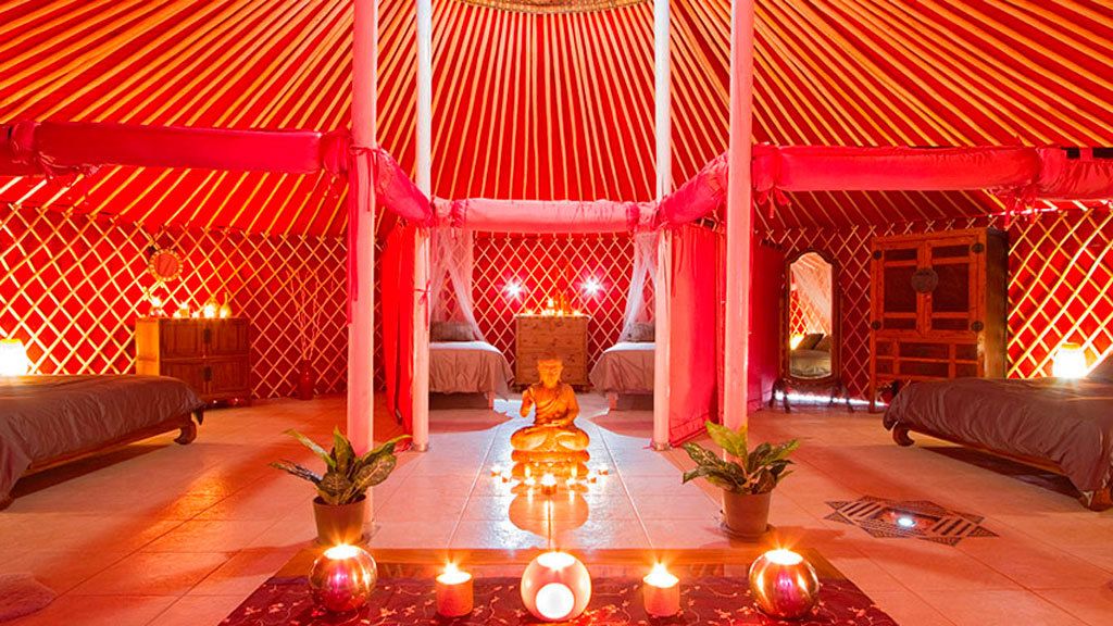 La Jaima del Refugio Marnes, en Alicante