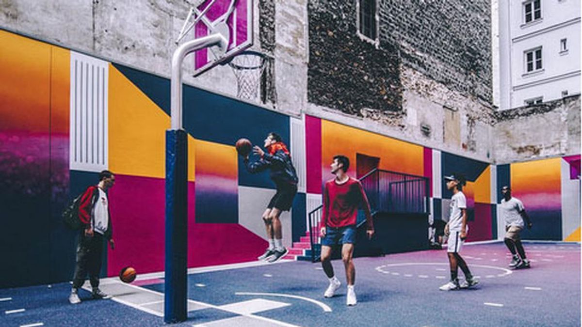 La cancha de baloncesto 'callejera' más espectacular del mundo