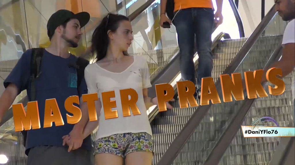 Master Pranks: La cámara oculta más sexy en unas escaleras mecánicas