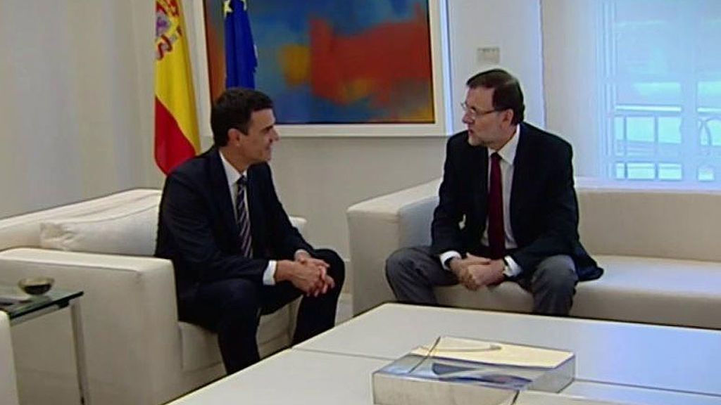 La tensa y fría y relación de Sánchez y Rajoy