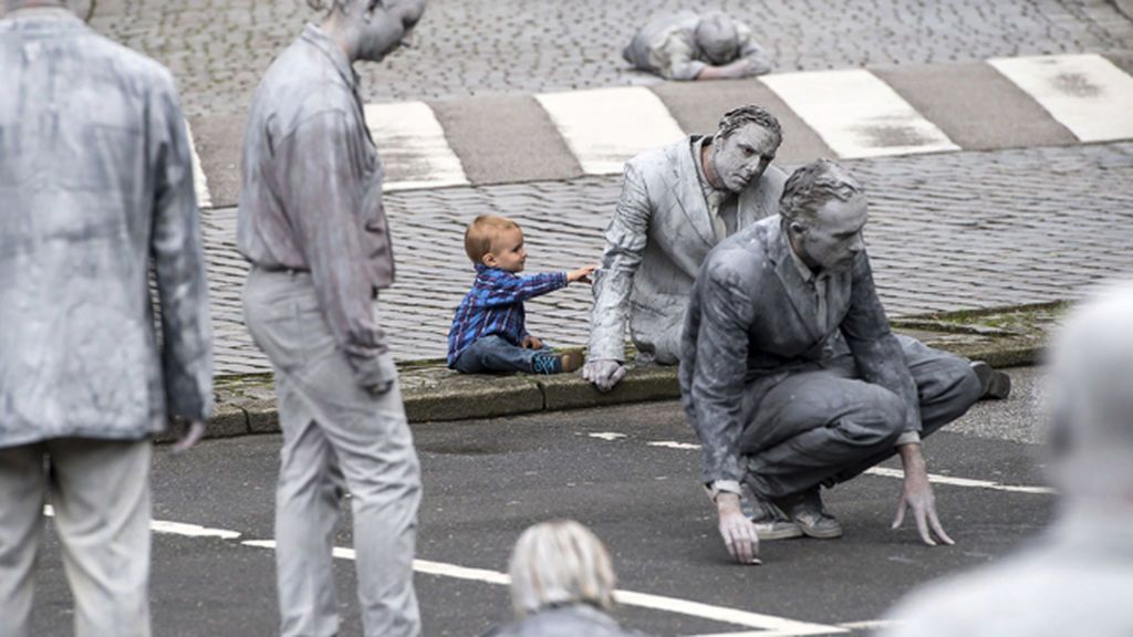 El movimiento de ‘Las mil figuras’ protestan contra el G20