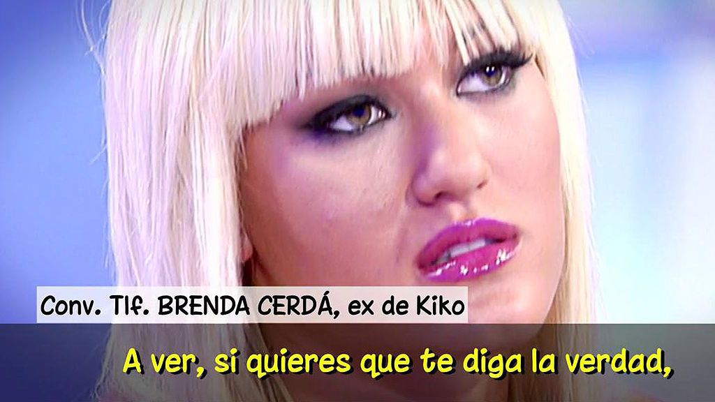 Brenda Cerdá asegura que Kiko Jiménez fue desleal a Gloria Camila
