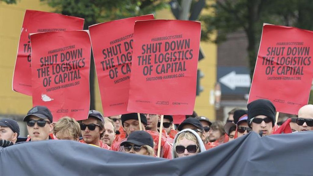 Protestas contra la celebración de la cumbre del G20