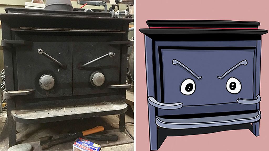 Descubre caras y personajes animados en los objetos más cotidianos