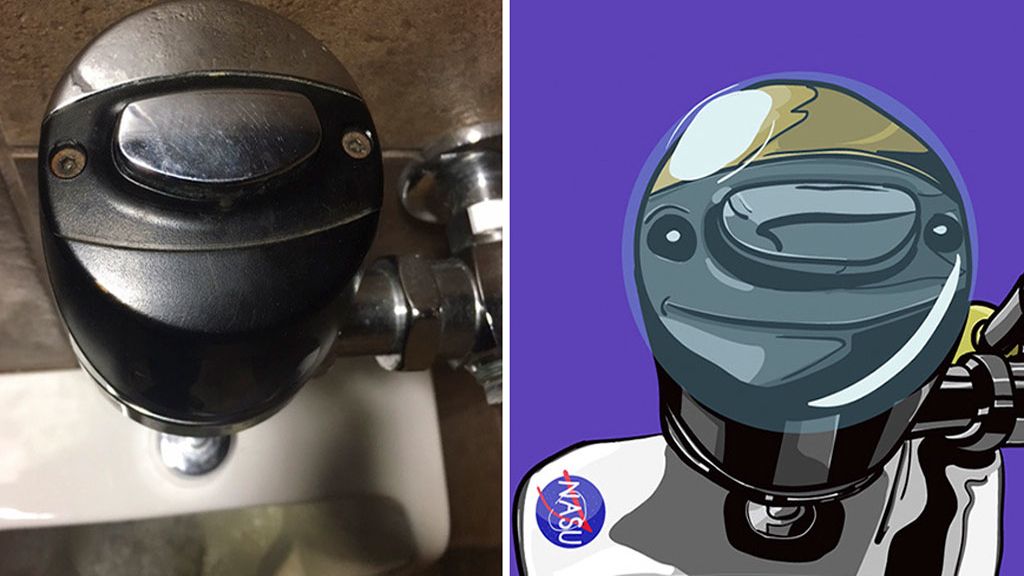 Descubre caras y personajes animados en los objetos más cotidianos