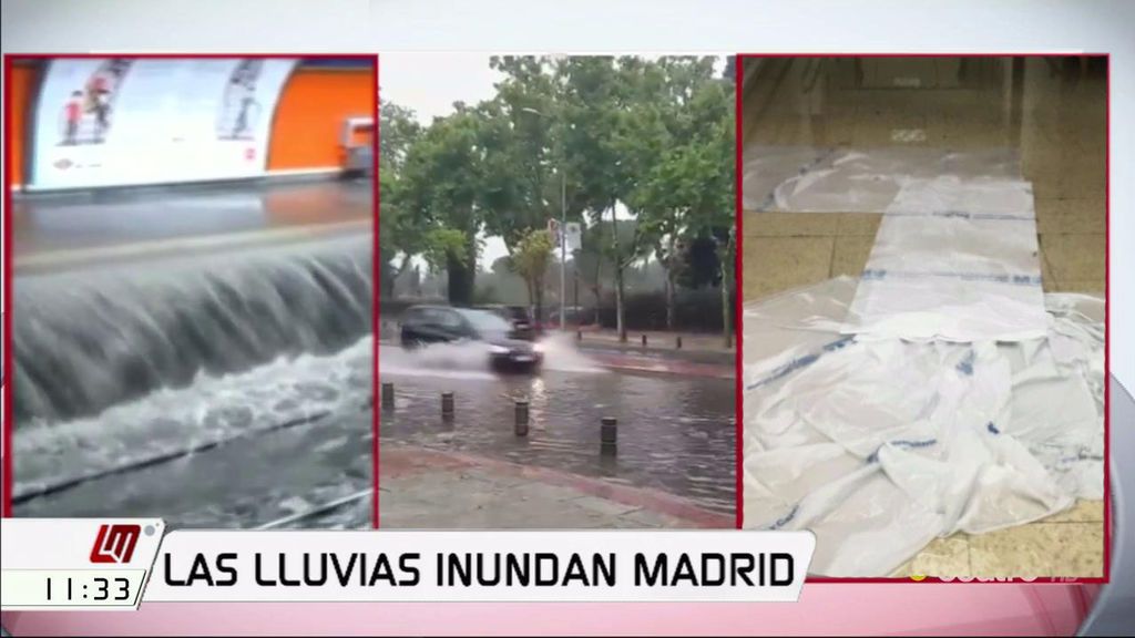 EN VÍDEO: Los Hospitales de Madrid se inundan tras las últimas lluvias