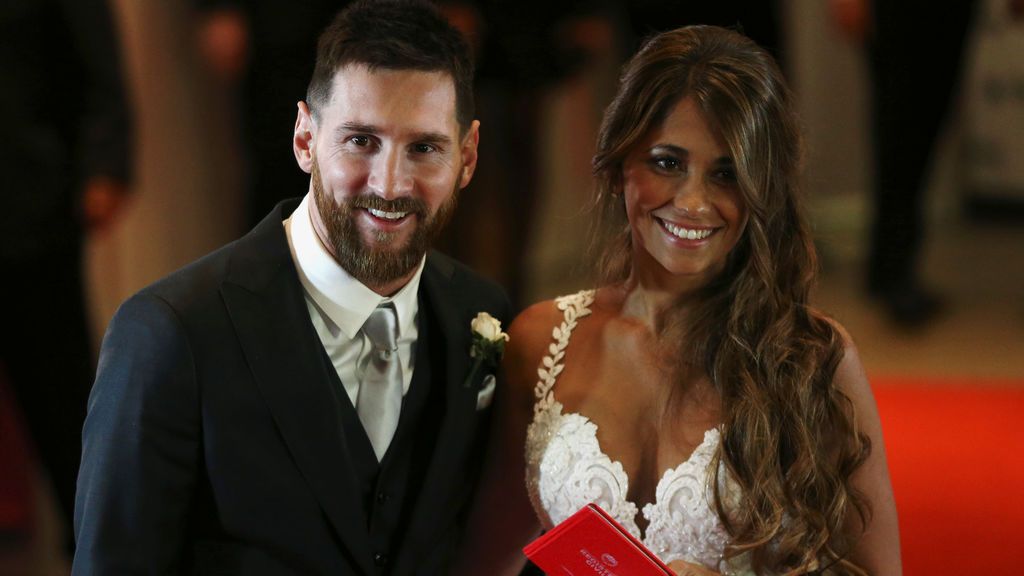 Messi dona las bebidas y aperitivos que sobraron en su boda al Banco de Alimentos