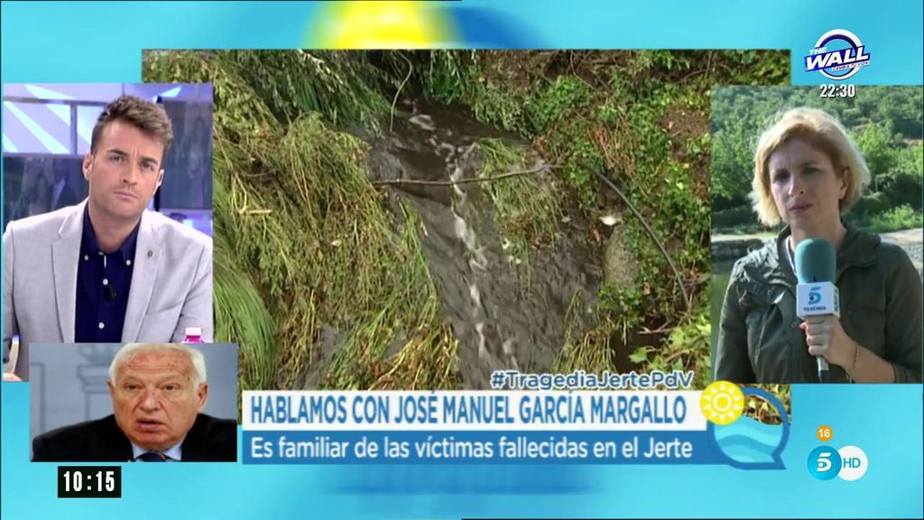 García Margallo, sobre la tragedia en el Jerte: “Ahora me ha tocado vivirlo con mi familia “