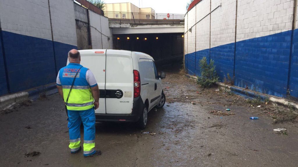 Las fuertes tormentas dejan un fallecido en Madrid