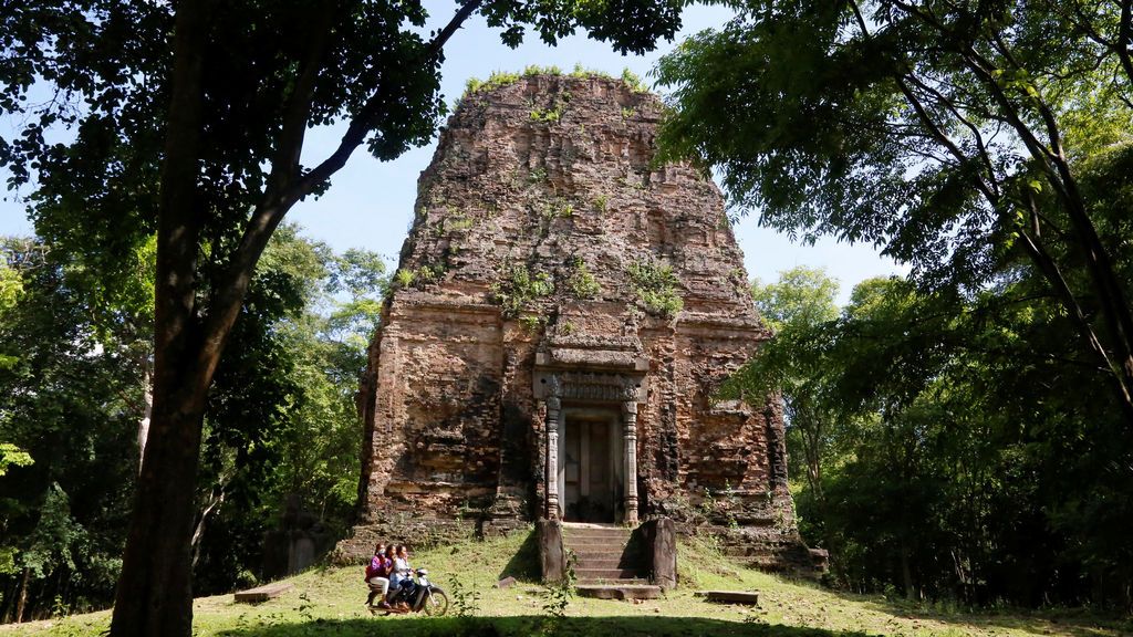 Templo Sambor Prei Kuk en la provincia de Kampong Thom, Camboya