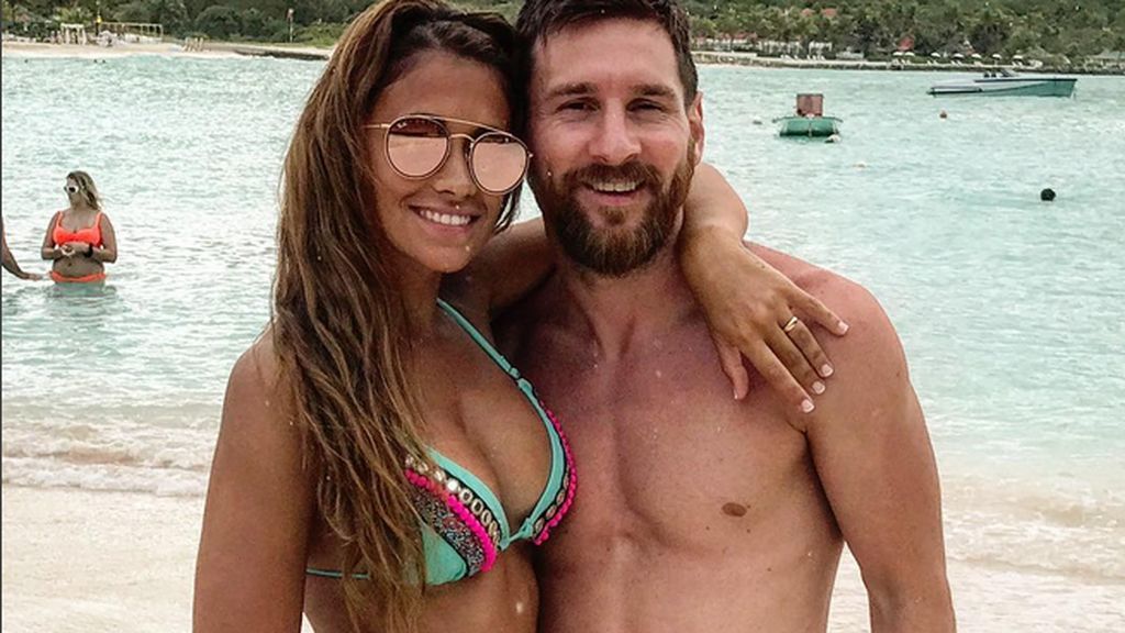 Messi y Antonella se relajan en su lujosa y tranquila luna de miel en familia