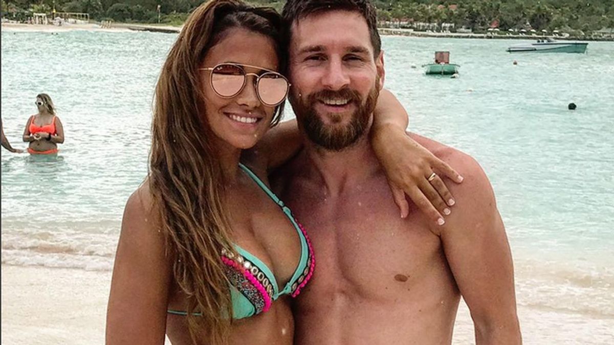 Messi y Antonella se relajan en su lujosa y tranquila luna de miel en familia