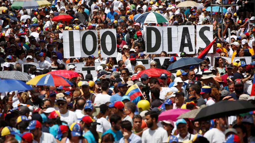 Ya son cien días de protestas en Venezuela y todo indica que van a seguir