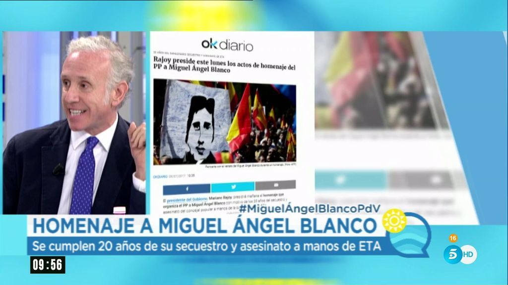 Eduardo Inda: "Para mí es más importante Miguel Ángel Blanco que los refugiados"