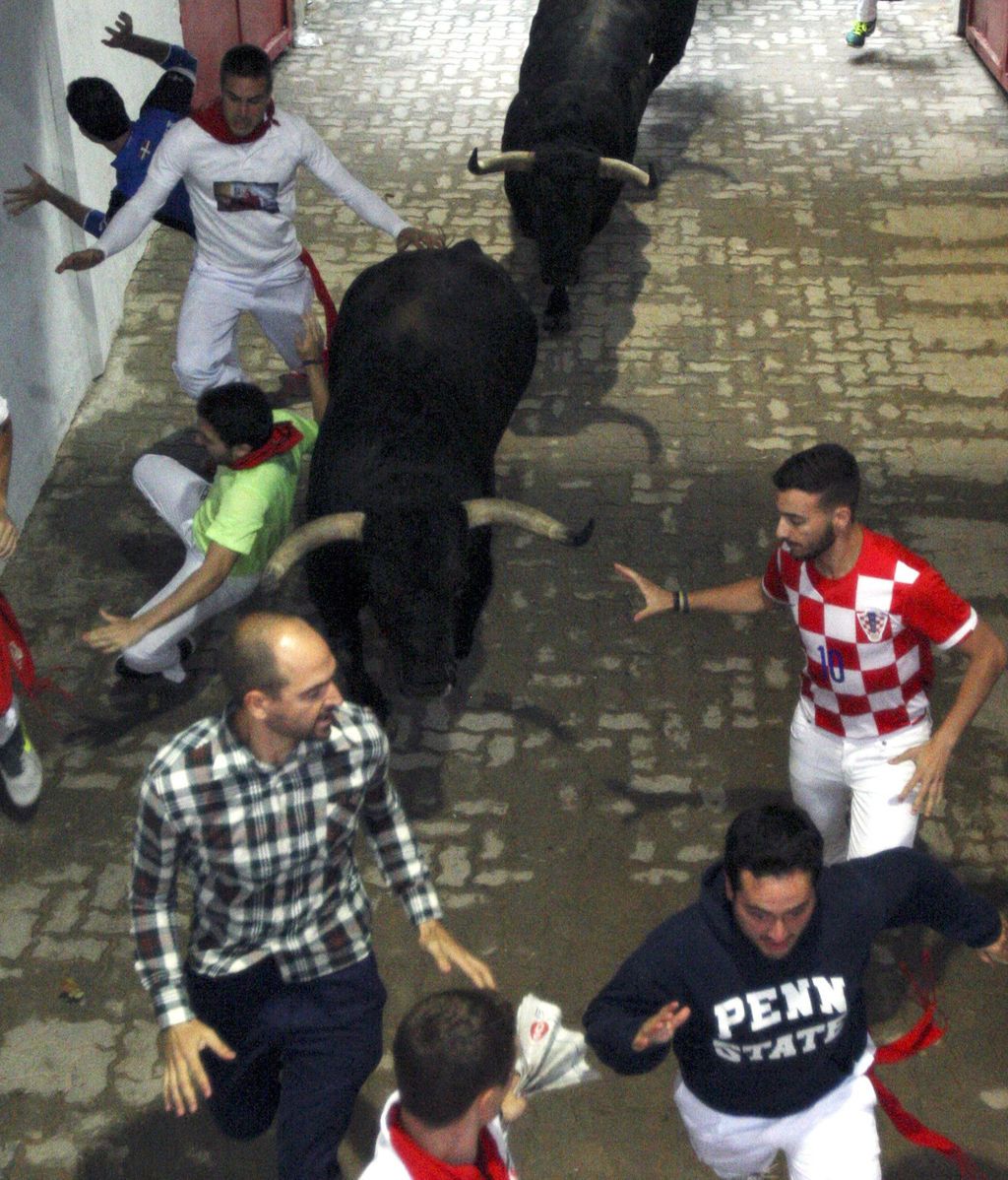 Emocionante encierro sin heridos con toros de Fuente-Ymbro