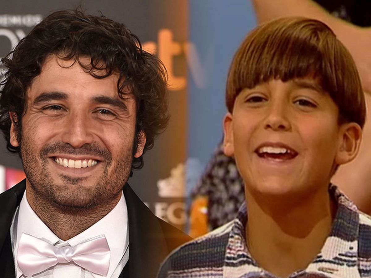 El actor Álex García presumía de niño... ¡de ser capaz de hablar al revés!