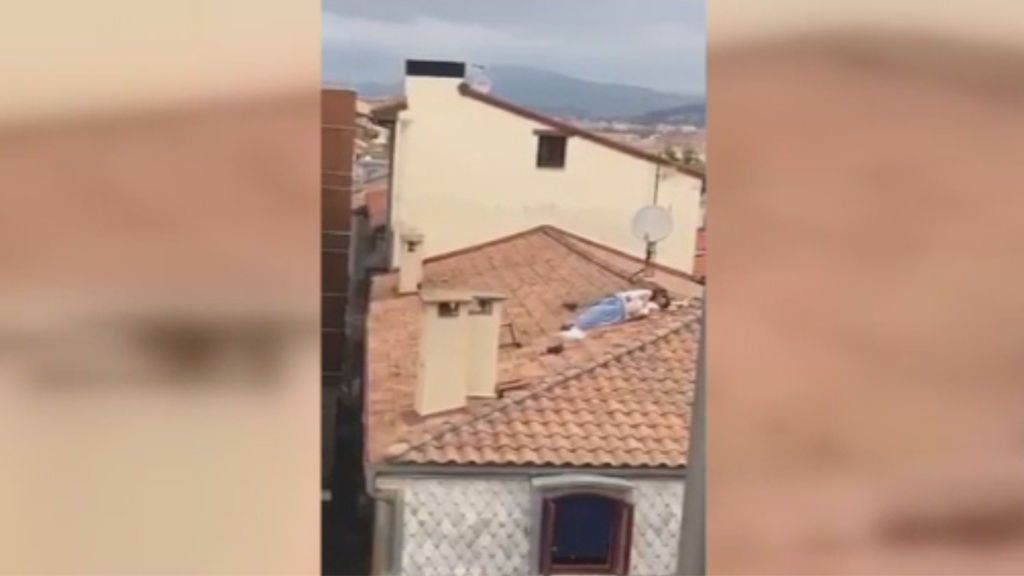 Pillados en un tejado de Pamplona teniendo sexo durante los Sanfermines