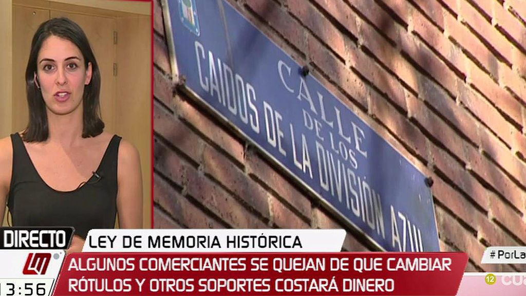 Rita Maestre, sobre el cambio en el callejero de Madrid: “No va a costar millones”