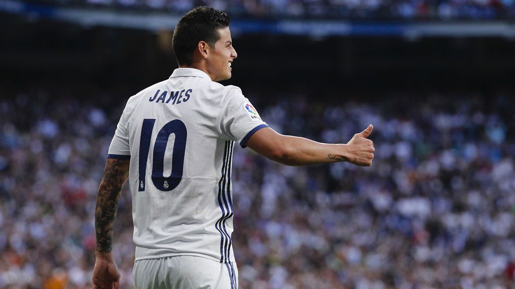 Así se cerró a contrarreloj la marcha de James del Real Madrid