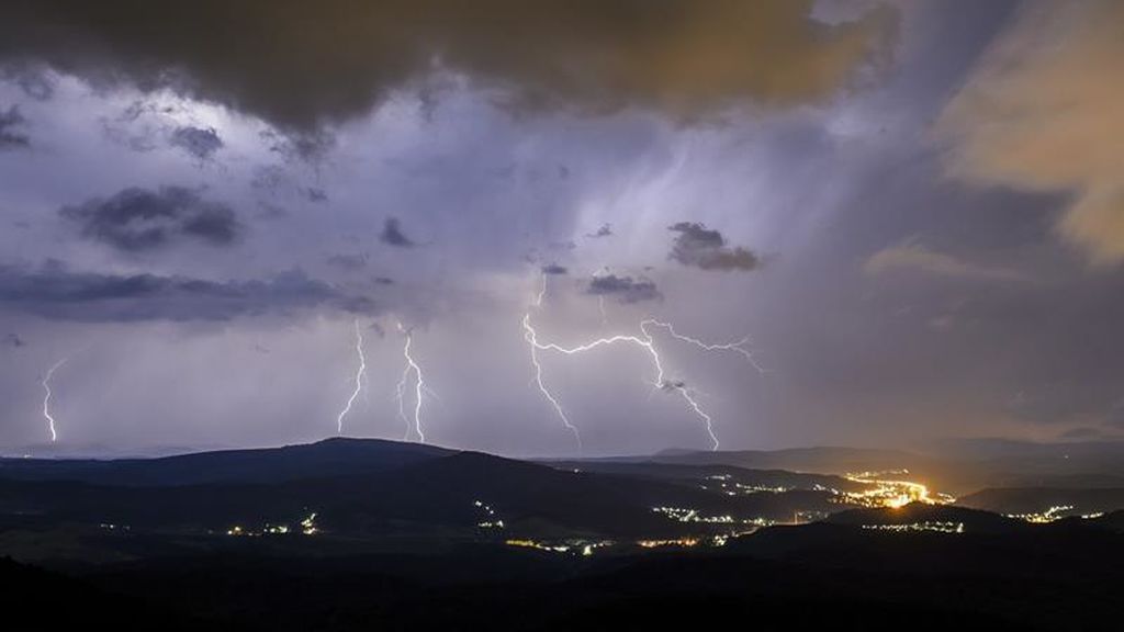 Tormenta eléctrica en Hungría