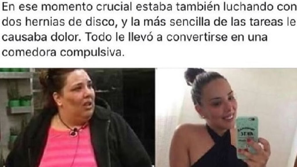 Difunden la falsa muerte de la madre de Lorena 'GH14' para vender productos adelgazantes