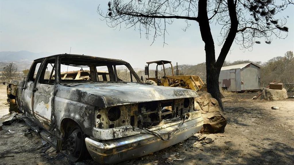 Decenas de incendios en el oeste de Estados Unidos
