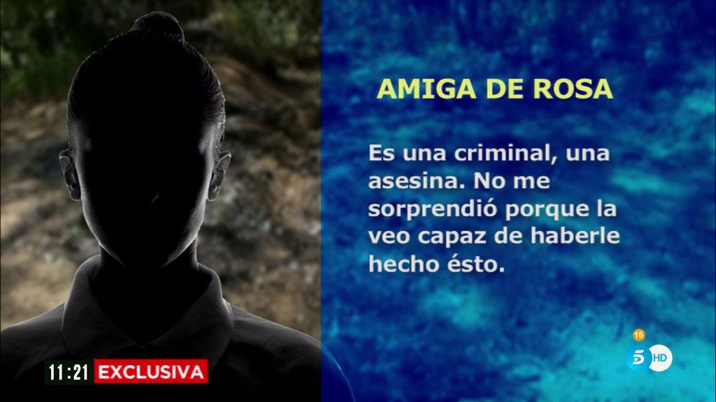 EXCLUSIVA: Rosa, la guardia urbana investigada, es "una criminal" según su amiga