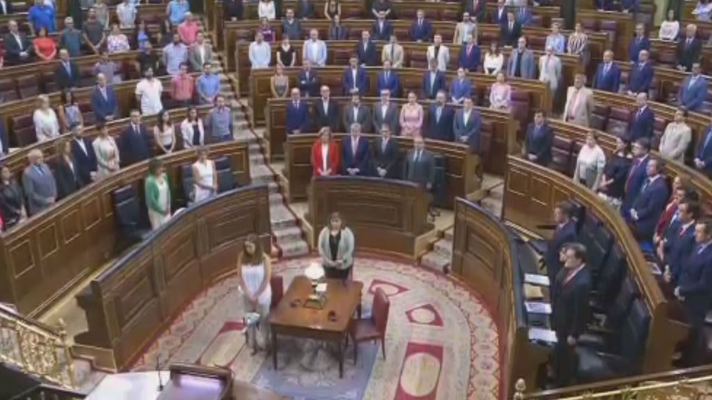 "Grito de silencio" en el Congreso, en homenaje a Miguel Ángel Blanco