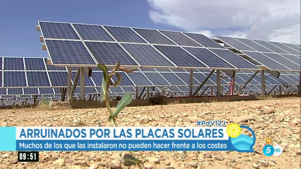 Bienvenido a mi ruina: el negocio fallido de las placas solares en España