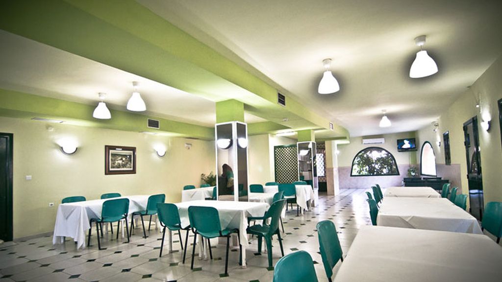 Así es el comedor del centro