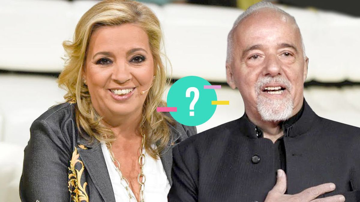 Test: ¿Quién lo ha dicho, Carmen Borrego o Paulo Coelho?