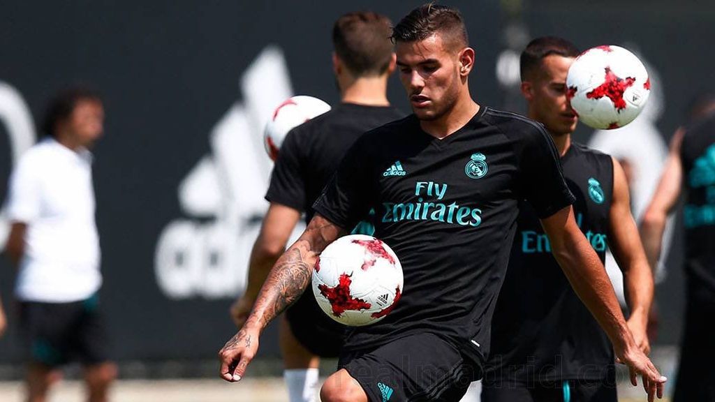 Las palabras de Theo tras su primer entrenamiento con el Real Madrid: “Estoy muy feliz, los compañeros se están portando muy bien”