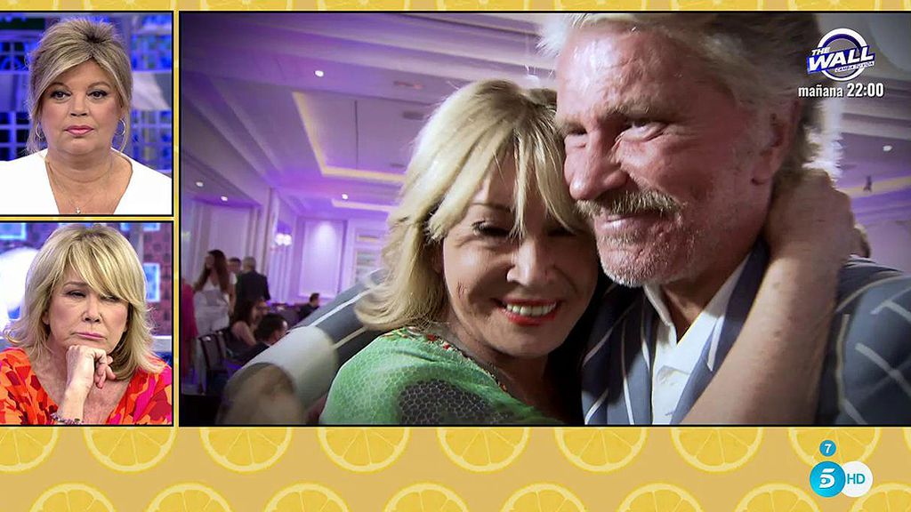 El emocionante abrazo de Mila Ximénez y Edmundo Arrocet