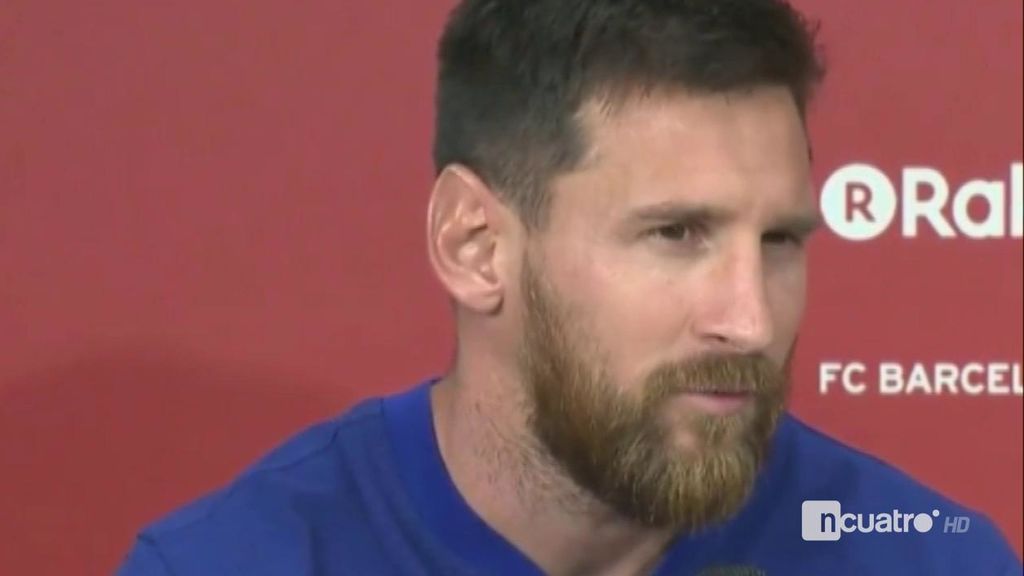 Leo Messi, con ganas de volver a Barcelona para empezar a trabajar con Valverde