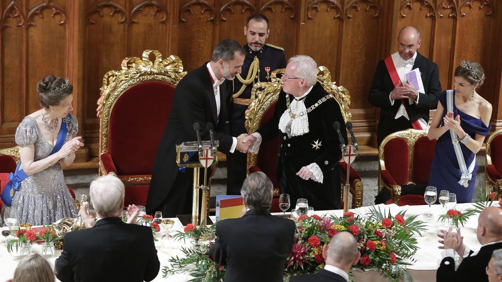 Más de 600 invitados en la cena de los reyes con el alcalde de la City de Londres