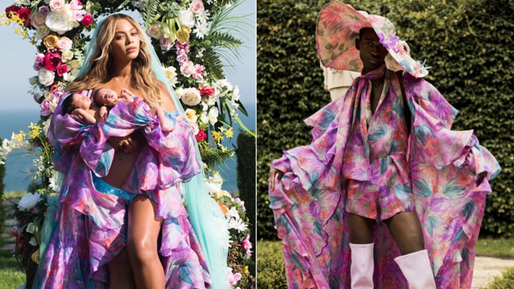 El vestido con el que Beyoncé ha presentado a sus mellizos es de una marca española: así es Palomo Spain