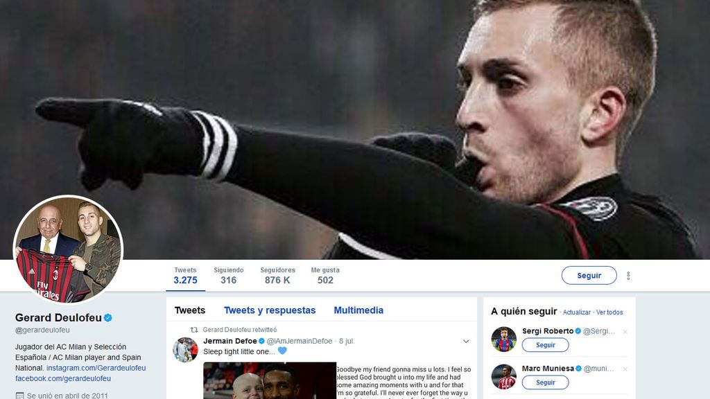 Twitter de Deulofeu