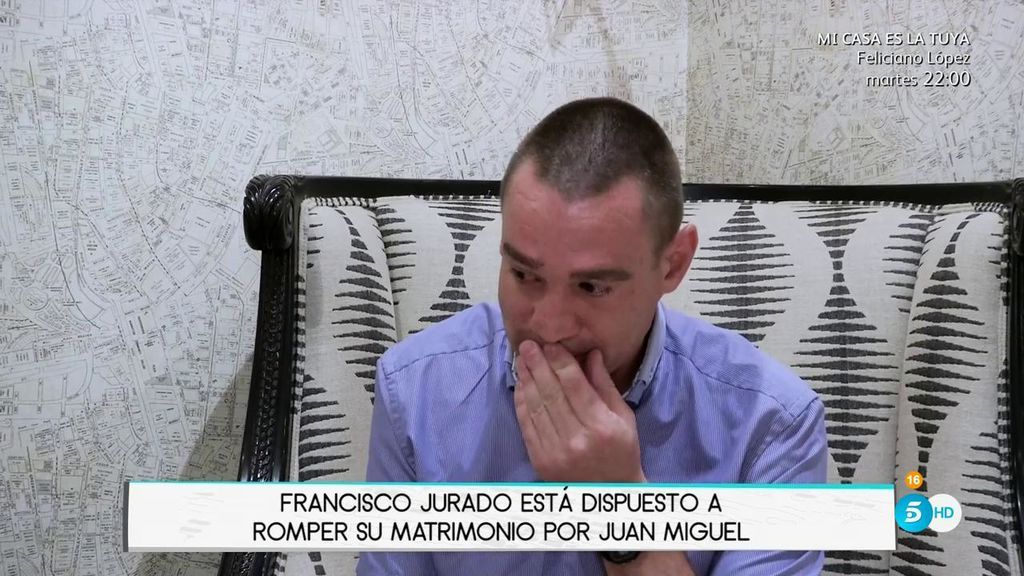 El ex novio de Juan Miguel se rompe: "Dos días antes de casarme me pidió que no lo hiciera"