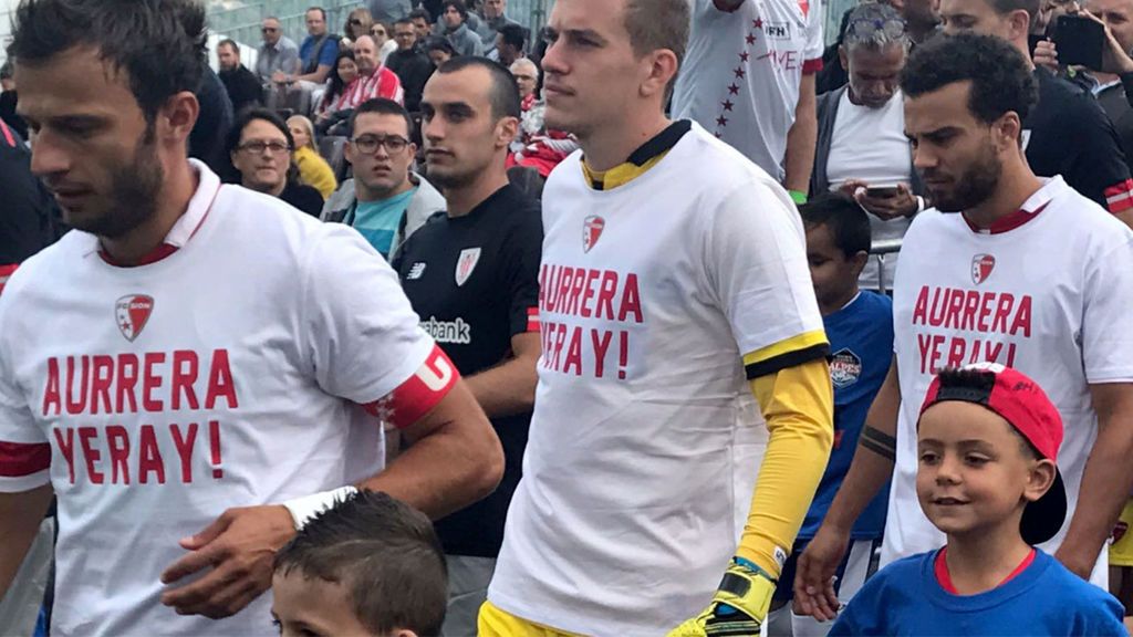 El precioso gesto del FC Sion con Yeray Álvarez