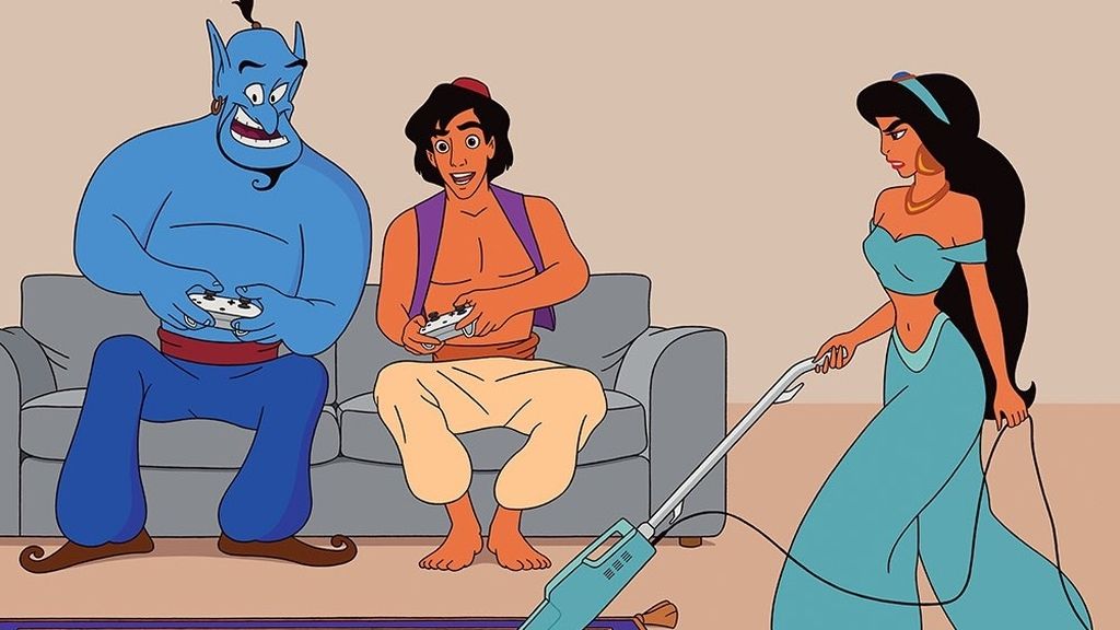 Así serían los personajes de Disney si viviesen en el mundo actual