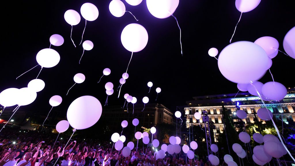 Homenaje a las víctimas en el primer aniversario del atentado de Niza