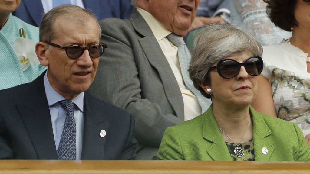 Los Duques de Cambridge, Bradley Cooper, Cesc Fábregas... Total mix en el palco 'vip' de Wimbledon