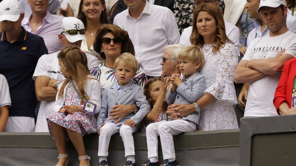 Los Duques de Cambridge, Bradley Cooper, Cesc Fábregas... Total mix en el palco 'vip' de Wimbledon