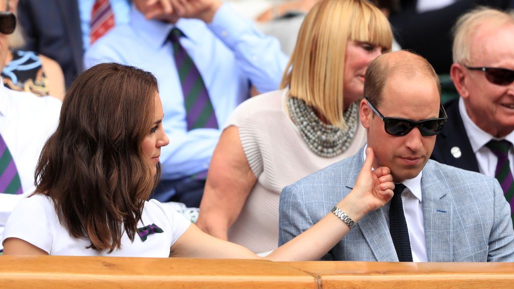 Los Duques de Cambridge, Bradley Cooper, Cesc Fábregas... Total mix en el palco 'vip' de Wimbledon
