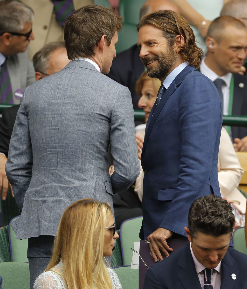 Los Duques de Cambridge, Bradley Cooper, Cesc Fábregas... Total mix en el palco 'vip' de Wimbledon