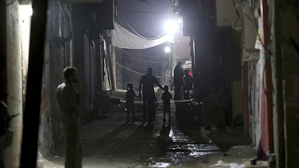 Apagón en la Franja de Gaza