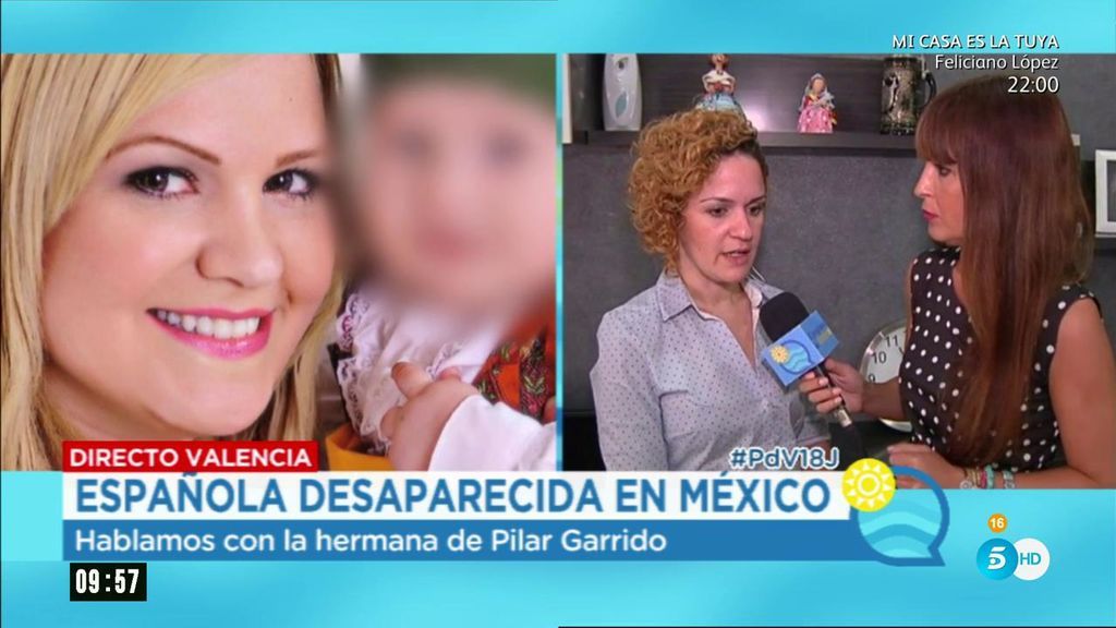 Hermana de la española secuestrada en México: "En la zona donde fue secuestrada es como buscar una aguja en un pajar"