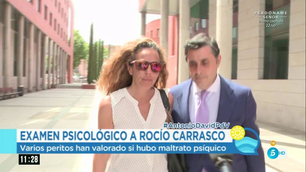 Rocío Carrasco, desencajada al salir de los juzgados tras su examen psicológico